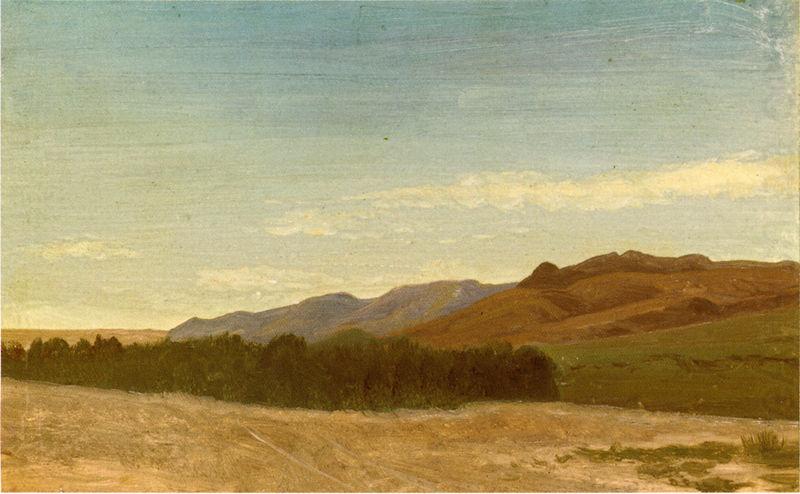 The_Plains_Near_Fort_Laramie, Albert Bierstadt
